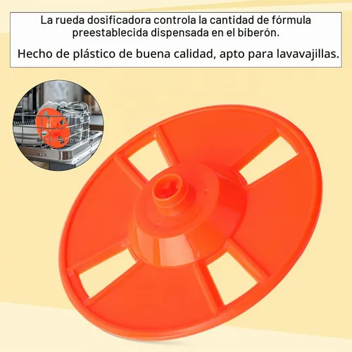 Vista 3 de 5 piezas de repuesto compatibles con Baby Brezza Formula Pro Advanced y modelo WiFi FRP0046 FRP0047 FRP0048 FRP0066, incluye cubierta de bloqueo