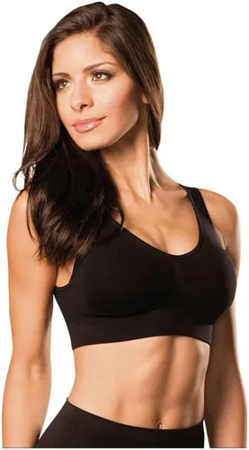 Vista 3 de Paquete de 3 para mujer, inalámbrico, color sólido sin costuras