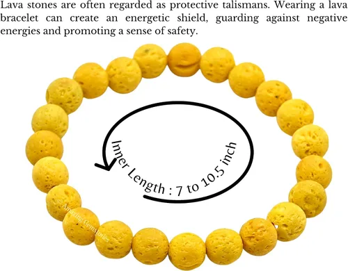 Vista 169 de Amazing Gemstone Crystal Bracelet for Women Men's Gifts - Protection Healing Crystal Bracelet - 8mm Gemstone Beaded Stretchable Bracelet Pulseras