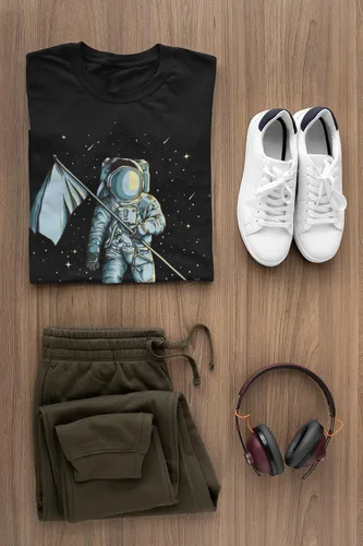 Vista 6 de MATXSOMAX Camisetas gráficas para hombre, camisetas de astronauta, camisetas gráficas de diseño genial para hombre