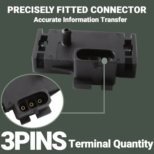 Vista 6 de MITZONE Sensor MAP de presión de aire absoluta del colector compatible con Chevy Cavalier Impala Impala Malibu Tahoe Buick Century GMC Yukon Sonoma