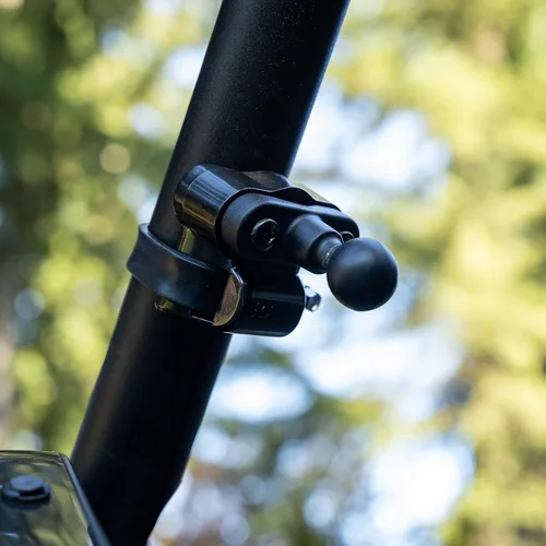 Vista 2 de RAM MOUNTS Soporte de riel ATV y UTV con abrazadera de correa y perno en U