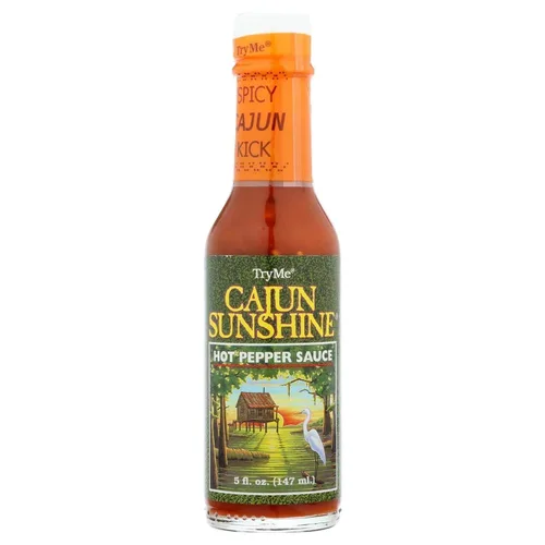 Vista 9 de Try Me Cajun Sunshine - Salsa de pimiento picante, botella de 5 onzas (paquete de 1)