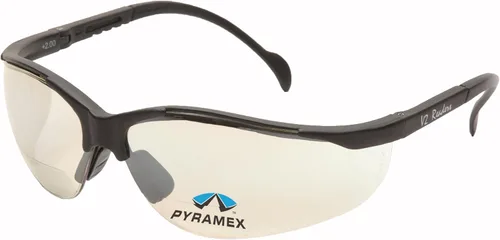 Vista 10 de Pyramex Venture II Bifocal Readers Safety Glasses Protective Eyewear, 2.5 Diopters, Amber