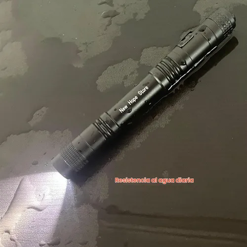 Vista 6 de Linterna para bolígrafo, mini linterna LED súper brillante con clip de bolsillo, linterna compacta para inspección, reparación, camping, alrededor
