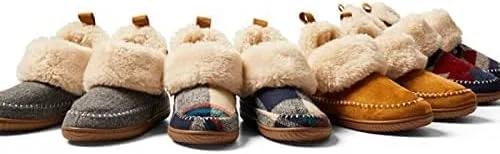 Vista 3 de Dearfoams Alpine Moritz - Pantuflas para mujer con soporte de arco para exteriores