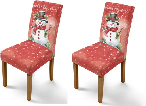Vista 37 de Rnyleeg Juego de 1 fundas para sillas de comedor de Navidad, fundas para sillas de comedor, diseño étnico, diseño étnico, suave, lavable, para Arco
