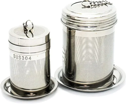 Vista 9 de URBAN ESCAPE - Té más empinado para hojas de té sueltas (paquete de 2 unidades, grande para tetera/hervidor y pequeño para taza/taza de 20 onzas)