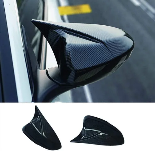 Vista 12 de XITER 2 unids ABS plástico buey cuerno lateral espejo retrovisor cubierta Trim para Honda Accord 8th 2008 2009 2010 2011 2012 Accesorios - sin señal
