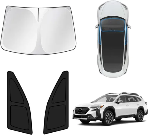 Vista 115 de T TGBROS Parasol para parabrisas para BMW X1 F48 2016 2017 2018 2019 2020 2021 2022 para ventana de automóvil, con bloqueo UV grueso y opaca