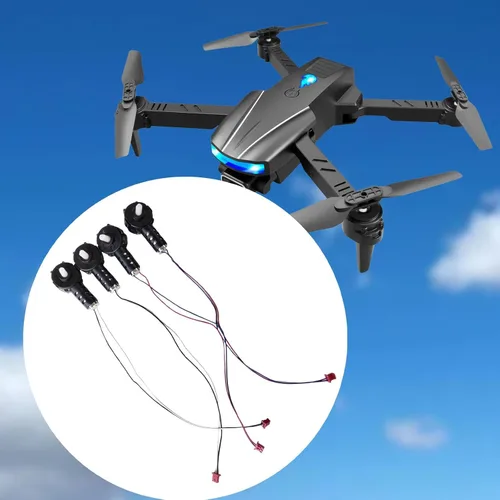 Vista 5 de 4 piezas de motor de drones y motores base, actualización de liberación rápida, componentes de motor RC Drone para aviones E88 S85