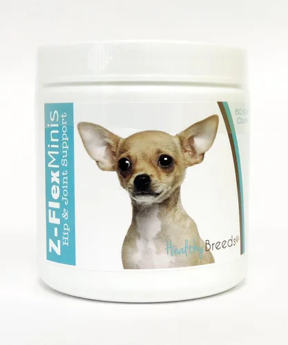 Vista 23 de Healthy Breeds Affenpinscher Z-Flex Minis - Masticables suaves para cadera y articulaciones, 60