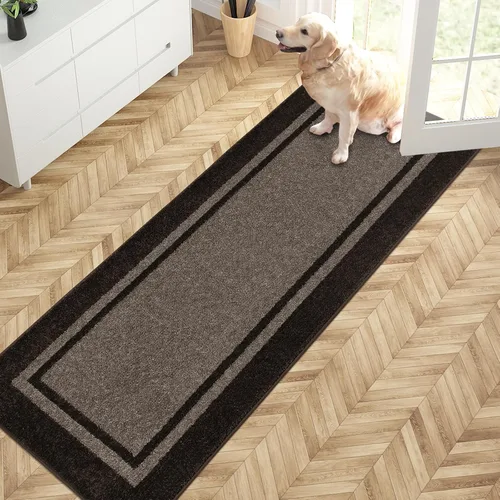Vista 37 de PURRUGS Tapete para puerta con atrapamiento de suciedad, 20 x 32 pulgadas, antideslizante, lavable a máquina, tapete de entrada, tapete para puerta