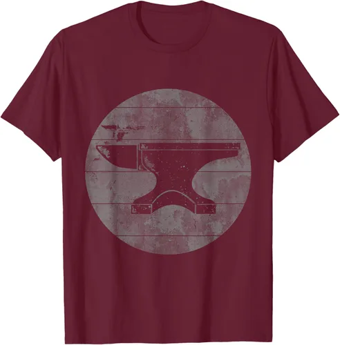 Vista 12 de Vintage herrería forja retro regalo para la camiseta del herrero Negro