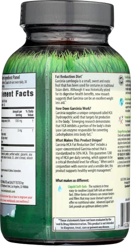 Vista 4 de Irwin Naturals Suplemento de dieta de reducción de grasa Garcinia Hca, 90