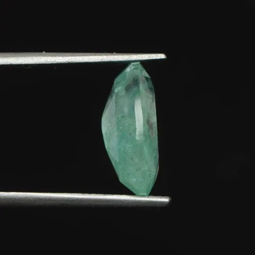 Vista 2 de 5.40 Quilates Corte Oval Mayo Piedra natal Natural Verde Esmeralda Piedra Preciosa para Joyería DX-540, Gema, Zambian - esmeralda verde