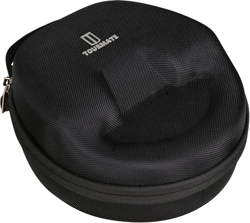 Vista 2 de Estuche rígido de viaje para auriculares inalámbricos Logitech Zone Vibe 100/125, estuche protector de almacenamiento de transporte - Tourmate