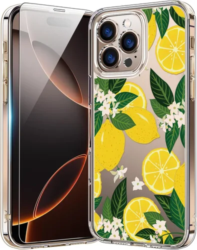 Vista 120 de bicol - Funda protectora a prueba de golpes para iPhone 15 Plus, funda delgada de acrílico transparente y diseños modernos para niña y mujer, 6.7