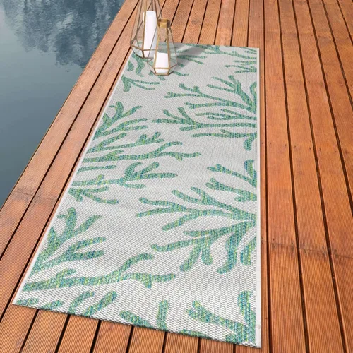 Vista 53 de Keen Home Design Terrace - Alfombra lavable de 8 x 10 pies para patio, cocina, balcón, playa, jardín, terraza y porche, tamaño: 7 pies 7 x 10 pies