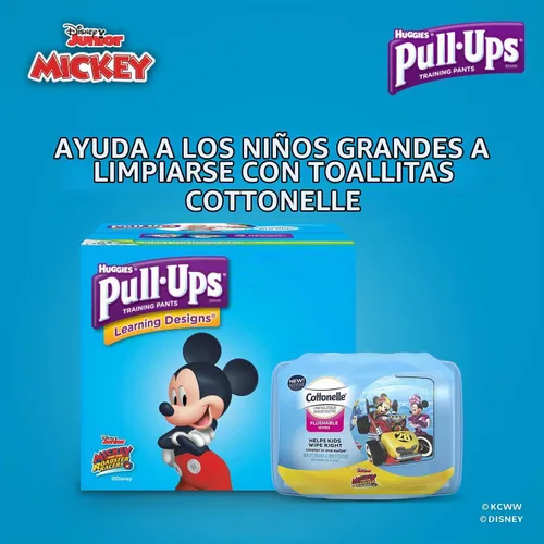 Vista 8 de Pull-Ups Learning Designs - Pantalones de entrenamiento para ir al baño para niños, 4T-5T (38-50 libras), 18 unidades (el embalaje puede variar)