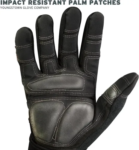 Vista 5 de Youngstown Glove Anti-Vibe XT - Guantes de trabajo mecánico con amortiguación de vibraciones para hombres, duraderos, lavables, antideslizantes
