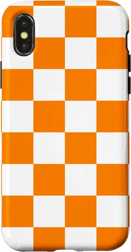 Vista 5 de Tennessee Flag State Pride Orange White Gift Knoxville Case for iPhone 17