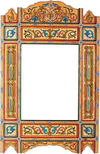 Vista 7 de Marco de espejo marroquí, espejo de granja, espejo de arco, espejo de madera grande, marco de espejo de baño rústico, pared colgante rectangular