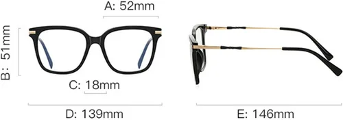 Vista 5 de laureles Gafas de lectura fotocrómicas de moda para mujer de marco completo cuadrado vintage 2023