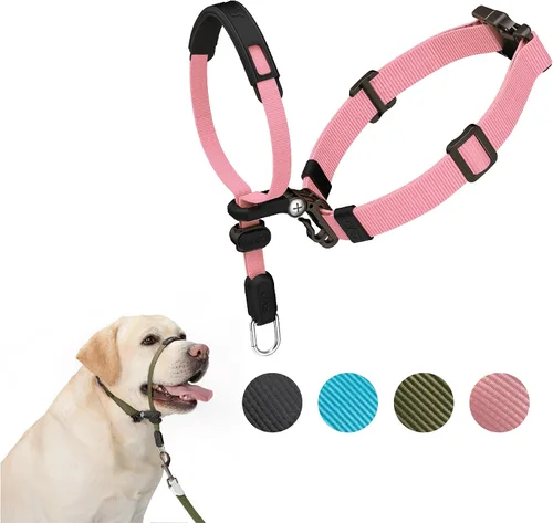 Vista 9 de SVD.PET Collar de cabeza de perro sin tirones para paseos más fáciles, protector a prueba de mordeduras para aumentar la comodidad, diseño simple