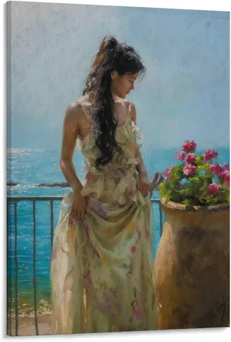Vista 54 de Vicente Romero Redondo - Póster de pinturas artísticas de pared (32) marcos de fotos, regalos, lienzo, arte de pared, impresiones decorativas