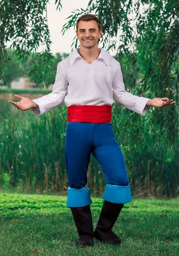 Vista 2 de Disguise Disfraz de Prince Eric Deluxe para hombre