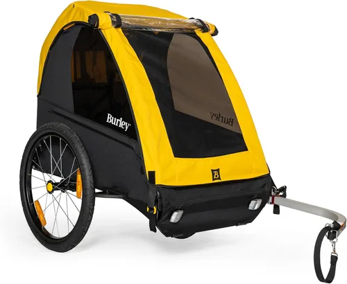 Vista 7 de Burley Bee, Remolque para Bicicleta de 1 y 2 Asientos, Ligero, Remolque Solo para Bicicletas de Niños