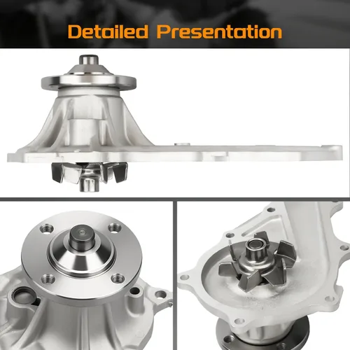 Vista 7 de Bomba de agua compatible con Toyota 4Runner Tacoma T100 1994-2014 2.4L 2.7L L4 AW9293