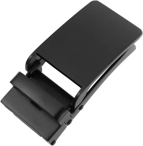Vista 7 de EXCEART 2 hebillas de cinturón para hombre de aleación de negocios con hebilla automática única para cinturón (negro)