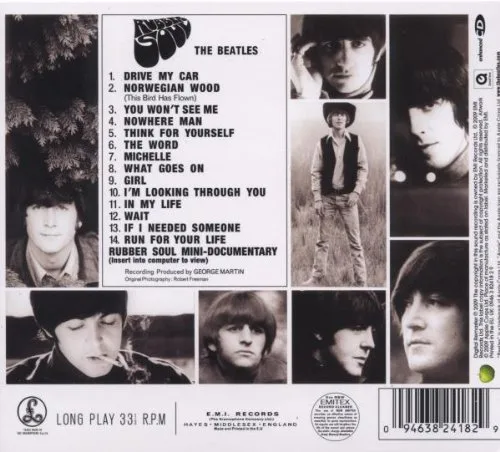 Vista 2 de The Beatles - Rubber Soul Digipak (CDECD)