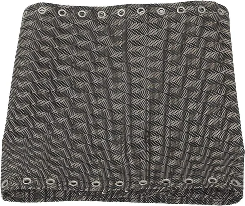 Vista 2 de Fityle - Tela de repuesto para silla de gravedad cero, sillón reclinable, 63 x 17 pulgadas, rombo, gris