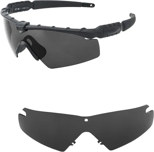 Vista 3 de Walleva Lentes de repuesto para lentes de sol Oakley SI Ballistic M Frame 2.0 Strike, múltiples opciones disponibles