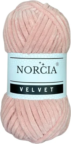 Vista 45 de Hilo de Terciopelo Suave Chenille para Ganchillo Super Voluminoso (100g-3.50oz) (68m-74.3 yds) Hilo para Manta de Bebé para Tejer Amigurumi Hilo