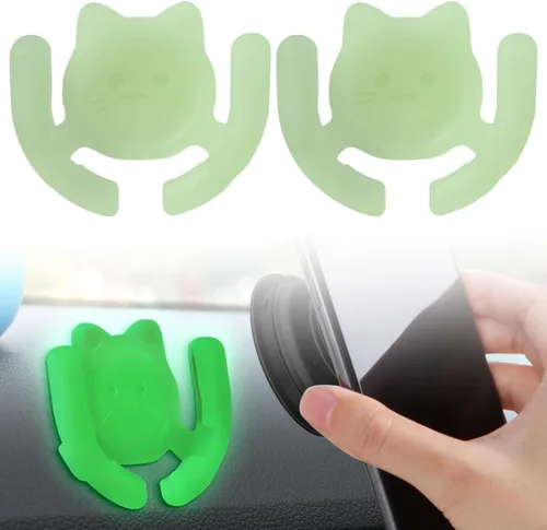 Vista 19 de Soporte multisuperficie para automóvil, paquete de 2 unidades compatible con soportes Popsocket, accesorios de soporte de dispositivos manos libres