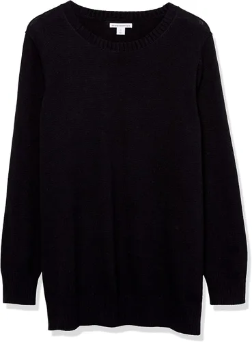 Vista 8 de Tienda Essentials - Suéter para mujer (100% algodón), diseño de cuello redondo