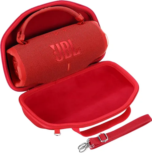 Vista 25 de Estuche de almacenamiento compatible con JBL Charge 6 Altavoz portátil impermeable a prueba de caídas (negro)