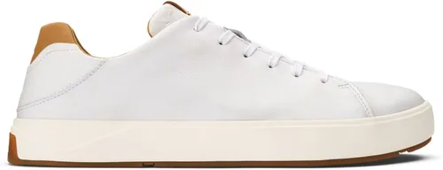 Vista 5 de OLUKAI Lae'ahi Li 'ILI - Tenis de cuero para hombre, zapatos de cuero de grano completo, tacón desplegable y suela de goma para todo tipo de clima