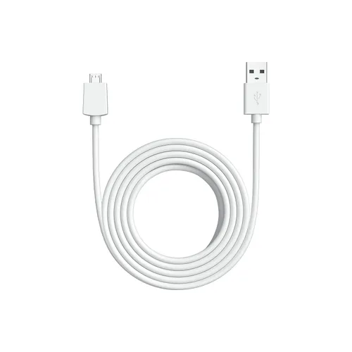 Vista 2 de Cable de alimentación USB-A a micro-USB Ring de 10 pies para cámara Indoor Cam (2.ª generación) - Negro