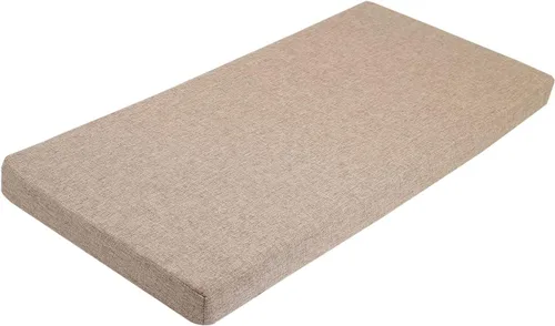 Vista 14 de SAMTY - Cojines de espuma viscoelástica para banco y silla, con respaldo de goma antideslizante, para interiores, para columpio/sofá, 32 x 12
