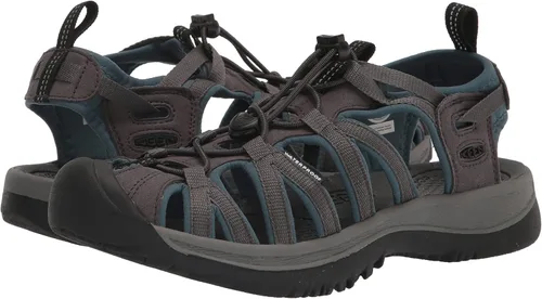 Vista 8 de KEEN Sandalias Whisper con punta cerrada, duraderas, cómodas, fáciles de poner, lavables