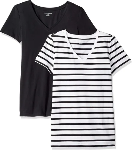 Vista 235 de Amazon Essentials Women's Regular-Fit Short-Sleeve Crewneck T-Shirt