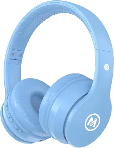 Vista 9 de Mokata Auriculares Bluetooth inalámbricos/con cable para niños, volumen limitado, 85/110 dB, protección plegable sobre la oreja, auriculares
