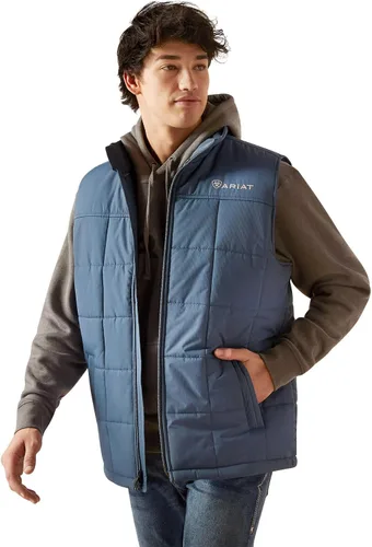 Vista 17 de ARIAT Chaleco aislado Crius para hombre Banyan corteza