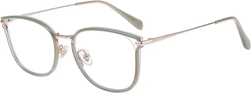 Vista 10 de GUDVUE Blue Light Blocking Glasses for Women Metal Cat Eye Frame