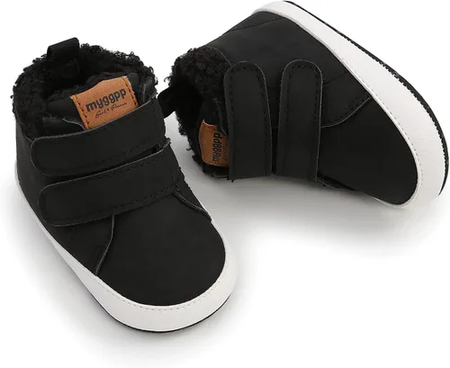 Vista 6 de Zapatos deportivos de lona para bebés y niñas pequeños antideslizantes para primeros caminos recién nacidos zapatos de cuna